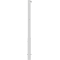 Barrier posts | Steel tube 70 x 70 mm | removable, with Euro profile cylinder lock | hot-dip galvanized | with 1 eyelet